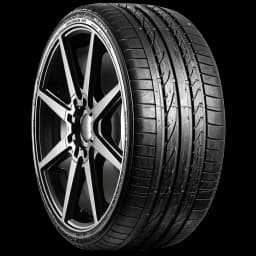 Bridgestone Potenza RE050 (A) 20" angled tire