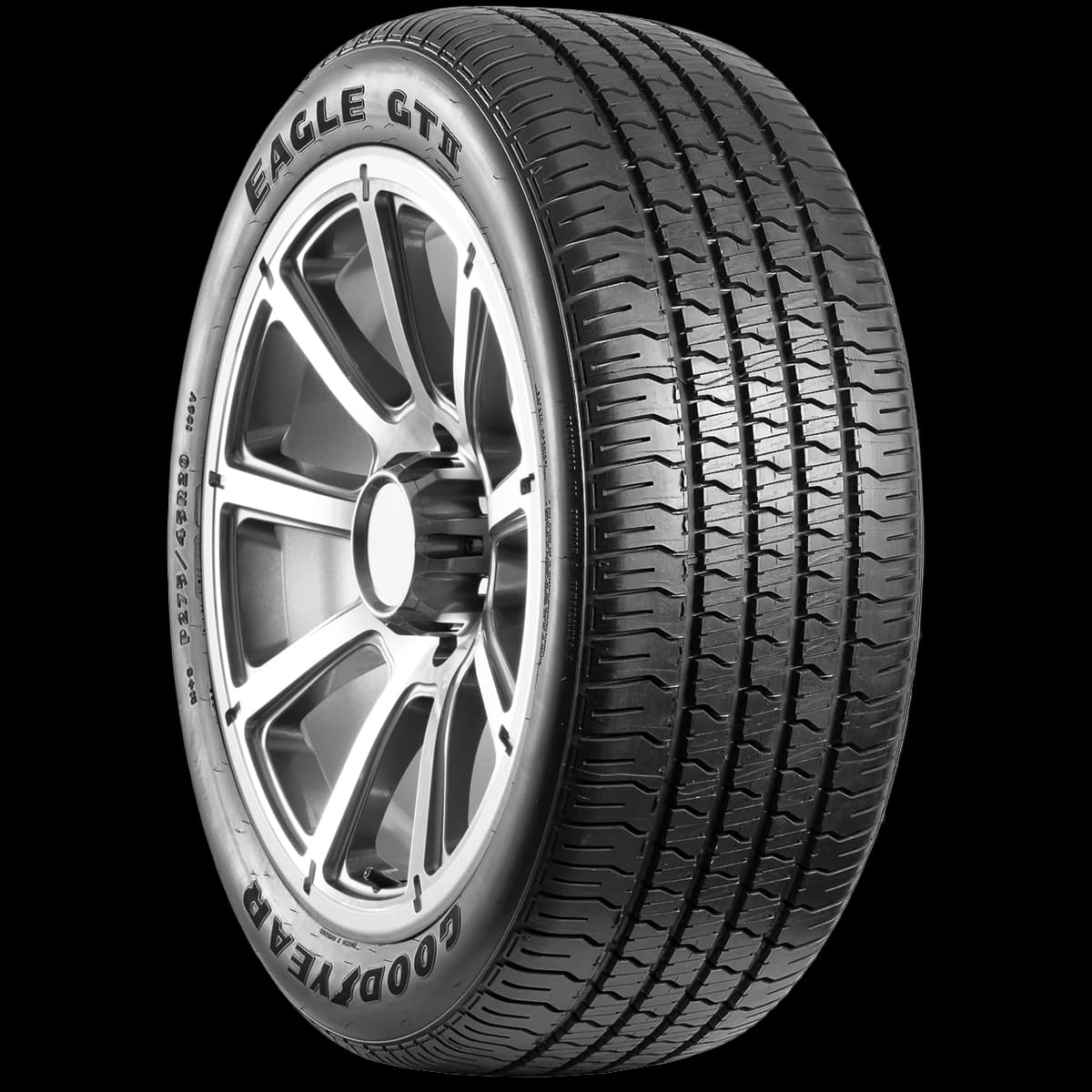 Goodyear Eagle GT II 20" angled tire