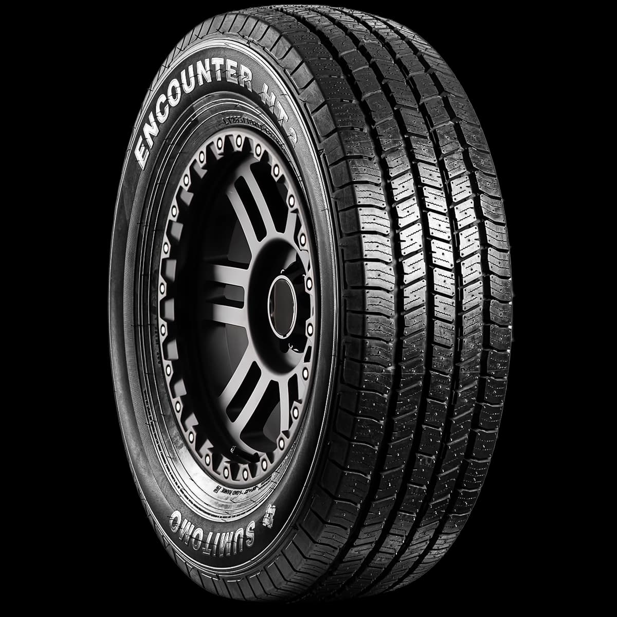 Sumitomo Encounter HT2 17" angled tire