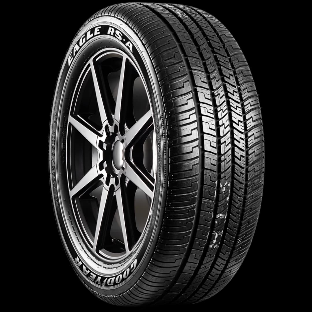 Goodyear Eagle RS-A 17" angled tire