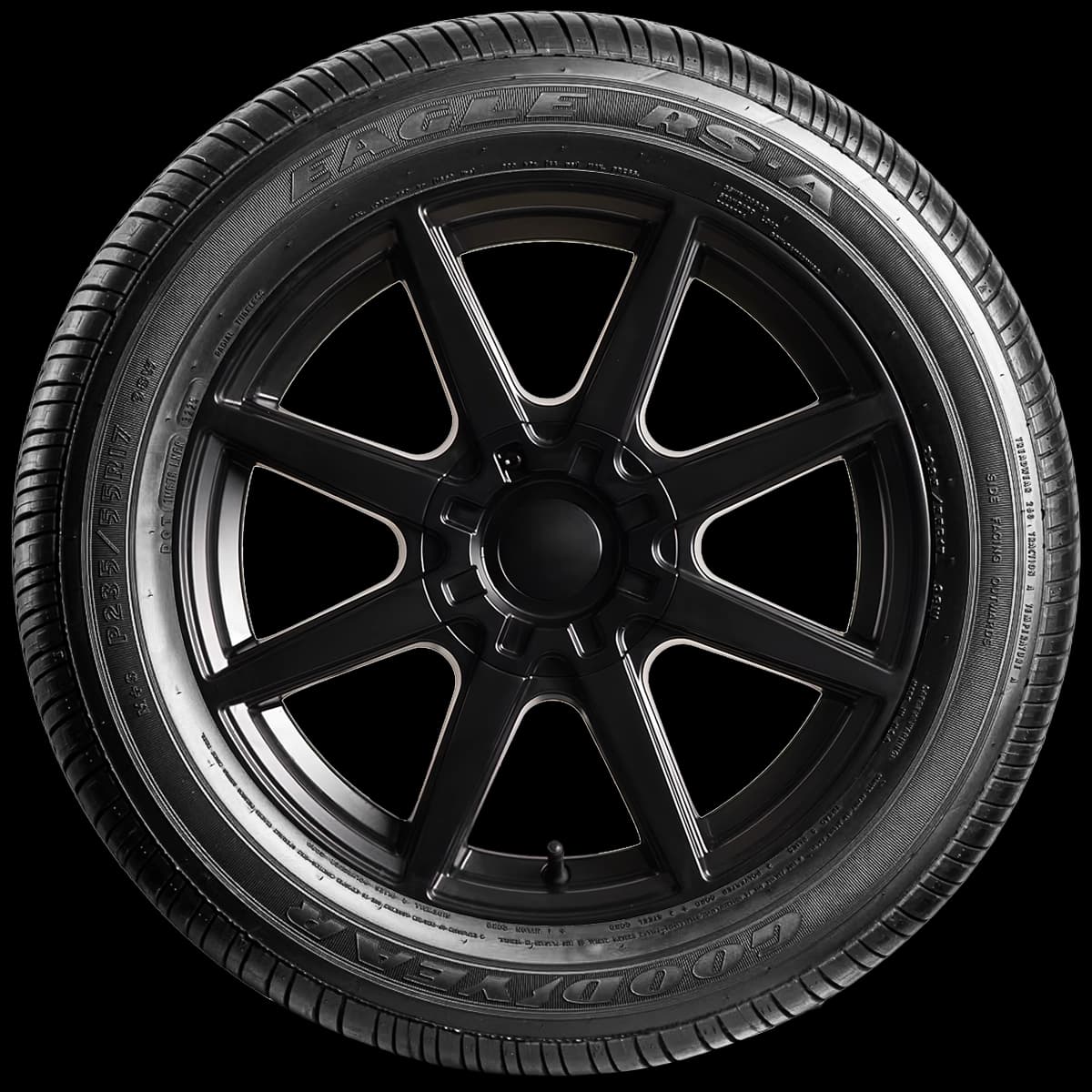 Goodyear Eagle RS-A 17" side tire