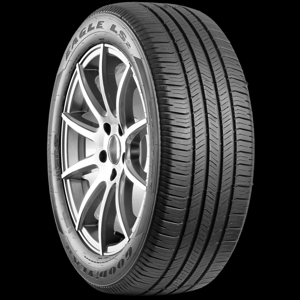 Goodyear Eagle LS 2 17" angled tire