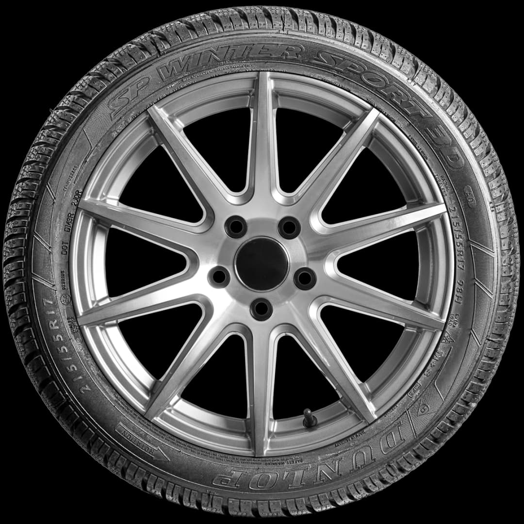Dunlop SP Winter Sport 3D 17" side tire