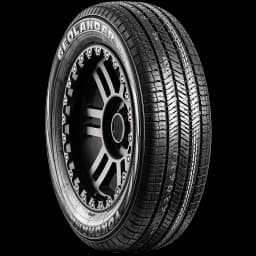 Yokohama Geolander G91A 17" angled tire