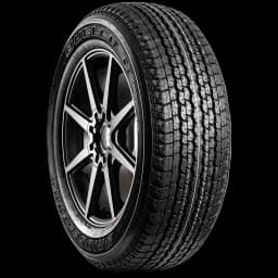 Bridgestone Dueler H/T D840 17" angled tire
