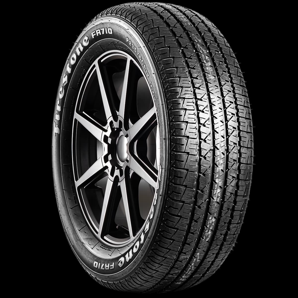 Firestone FR710 17" angled tire