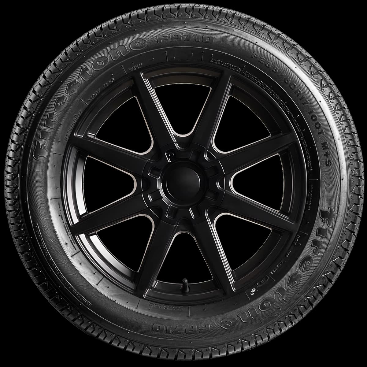 Firestone FR710 17" side tire