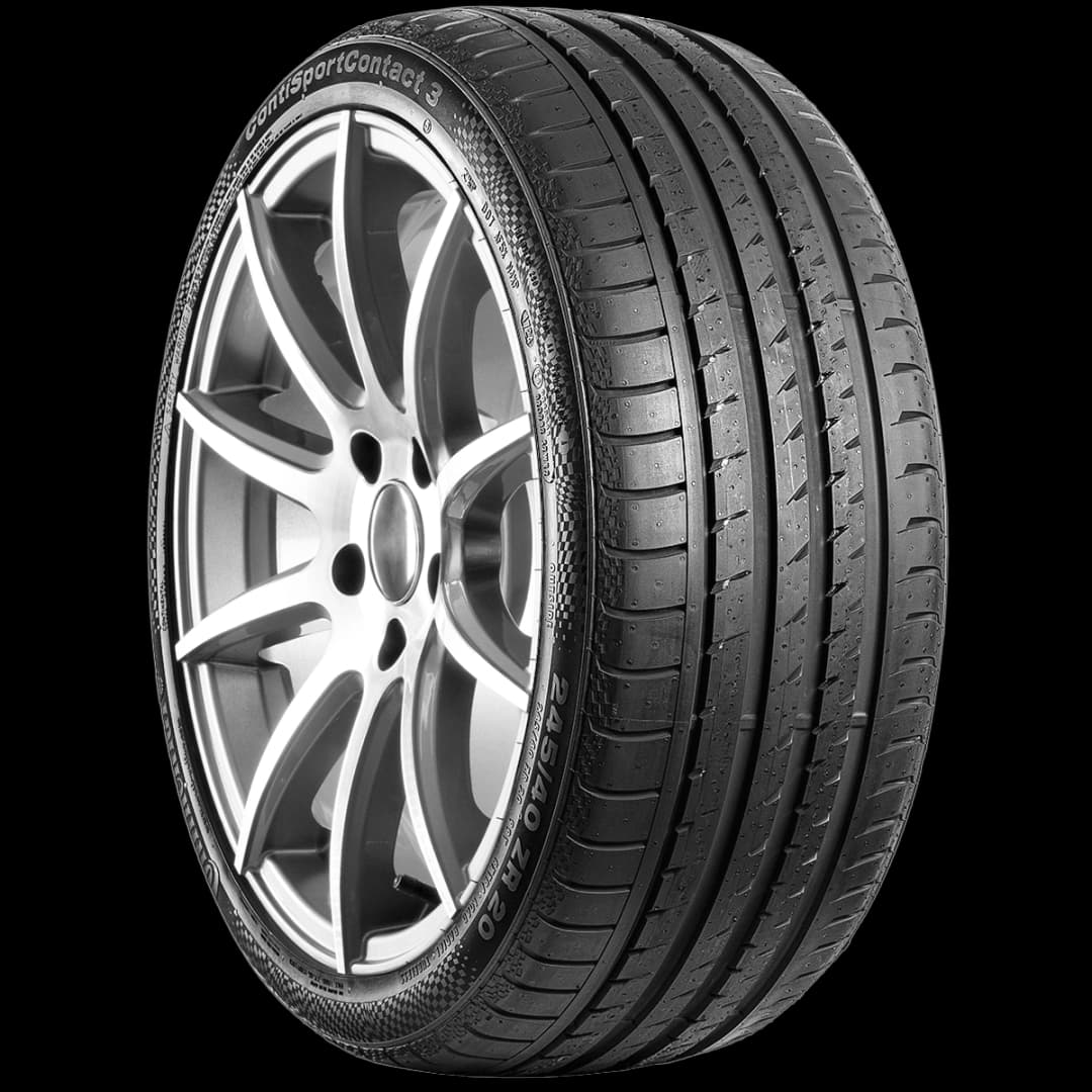 Continental SportContact 3 20" angled tire