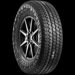 Bridgestone Dueler A/T RH-S 17" angled tire