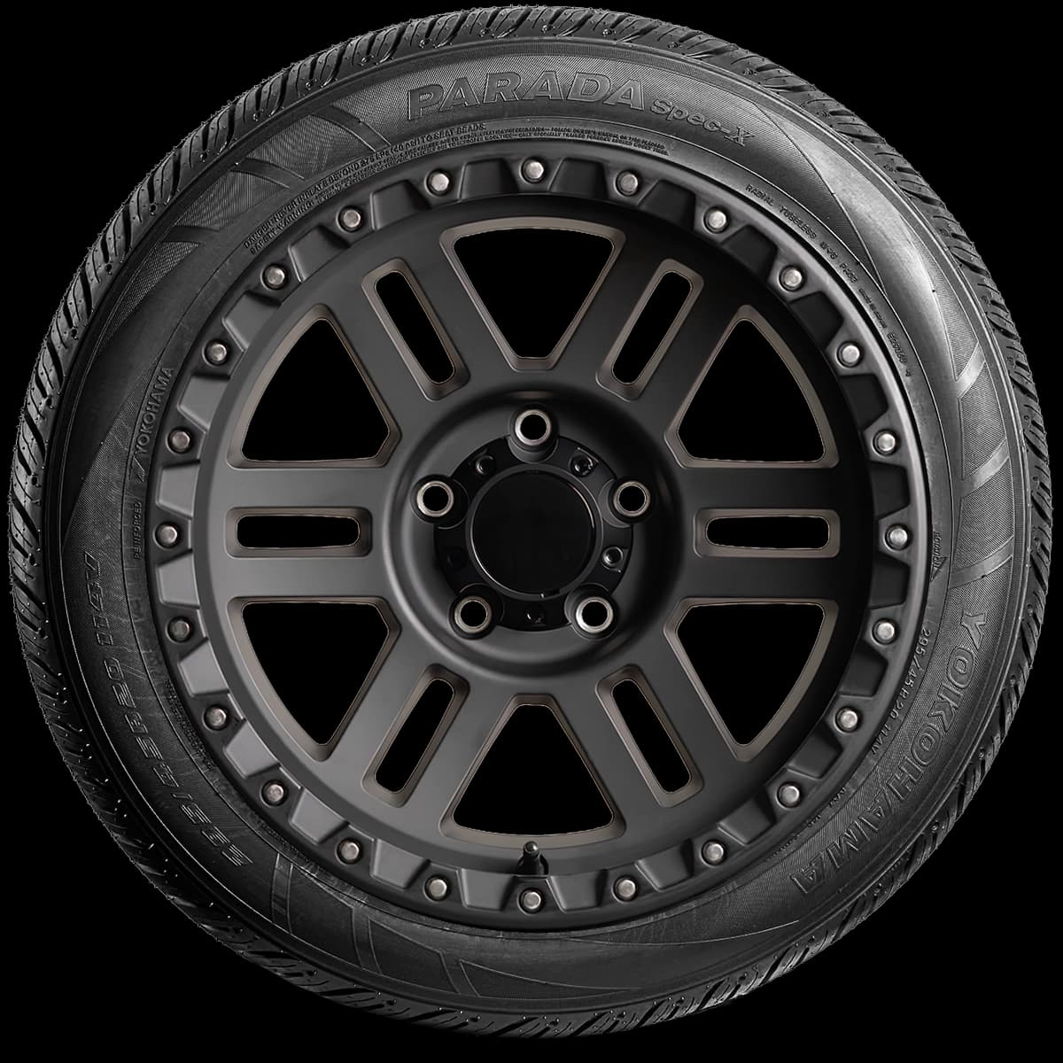 Yokohama Parada Spec-X 20" side tire