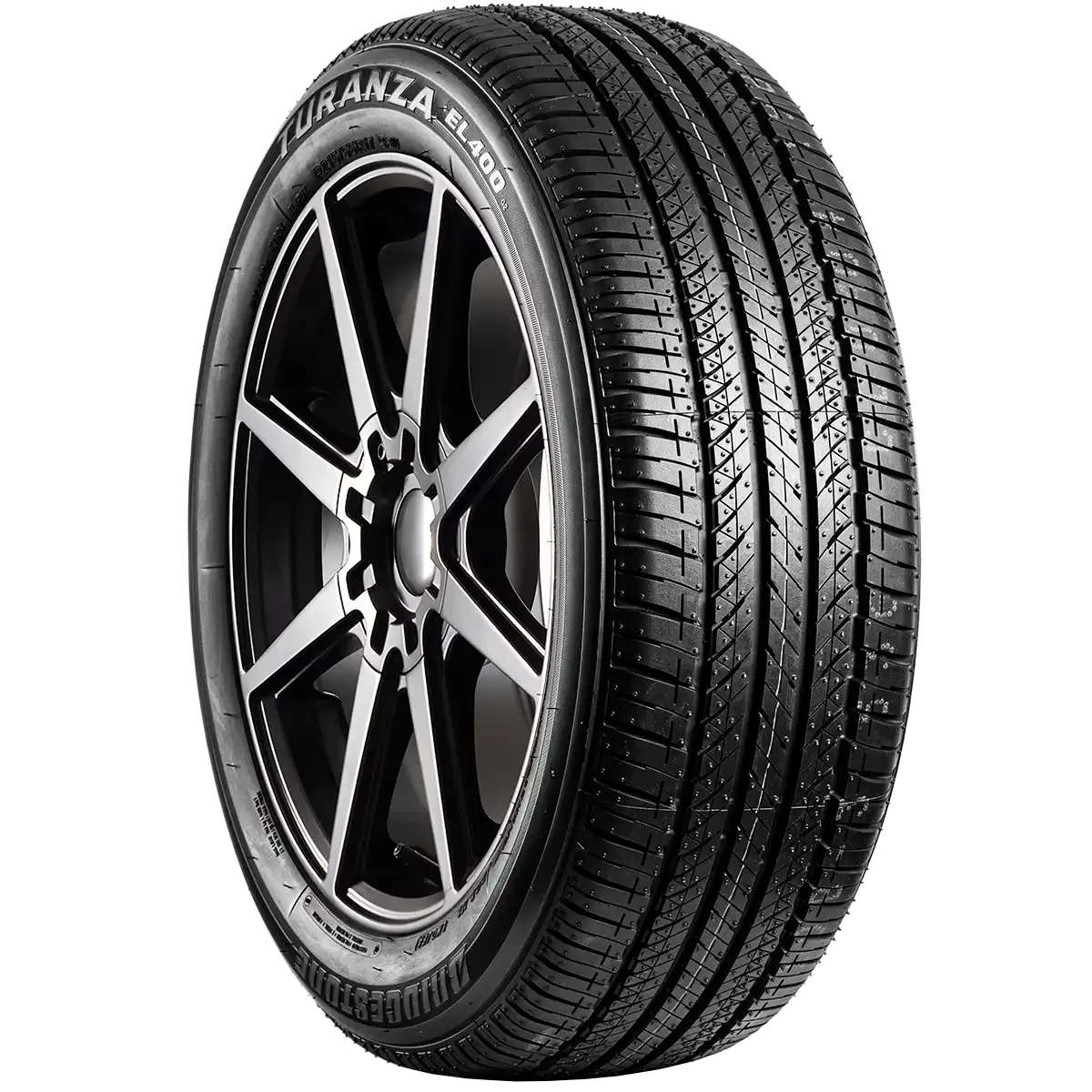 Bridgestone Turanza EL400-02 17" angled tire