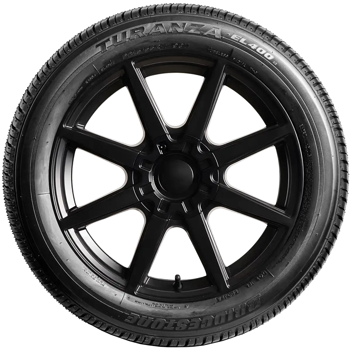 Bridgestone Turanza EL400-02 17" side tire