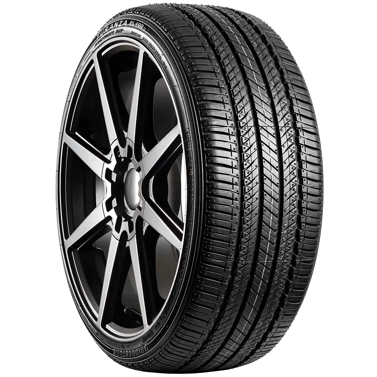 Bridgestone Turanza EL400-02 20" angled tire