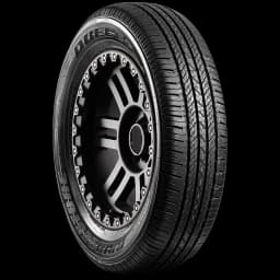 Bridgestone Dueler H/L 400 17" angled tire