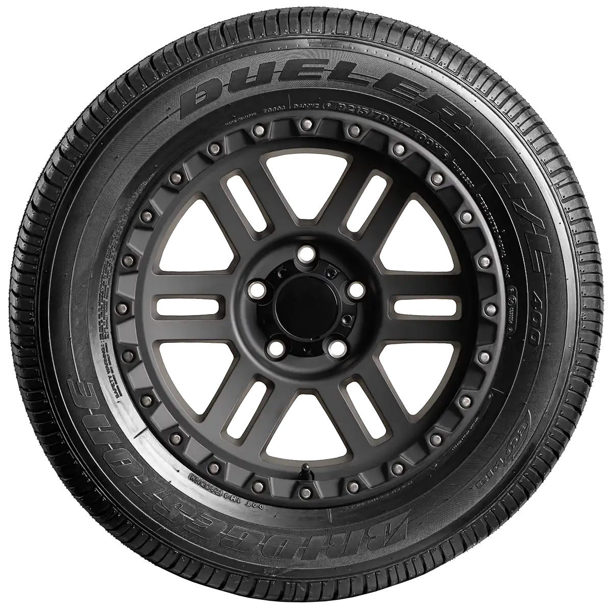 Bridgestone Dueler H/L 400 17" side tire