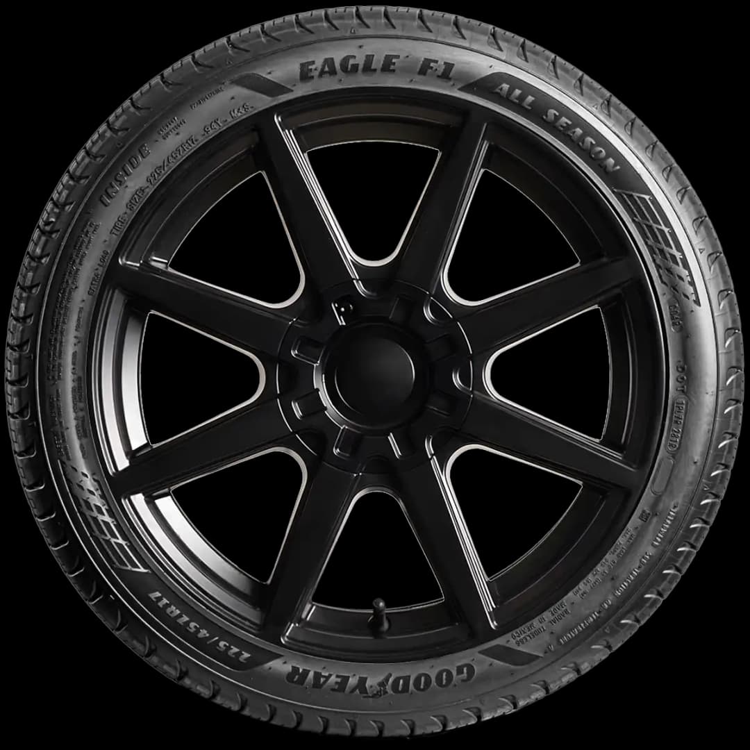 Goodyear Eagle F1 All Season 17" side tire