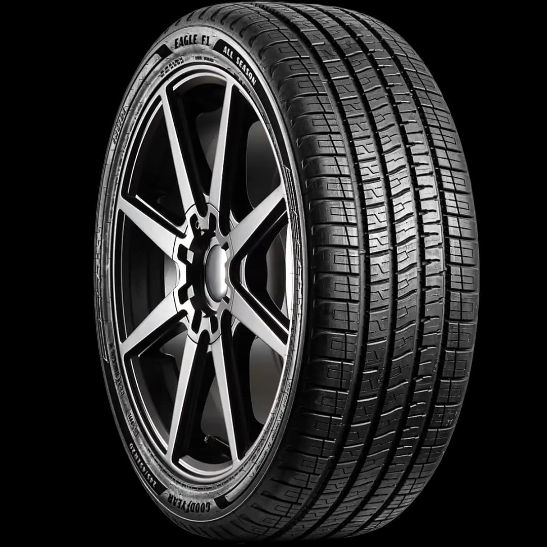 Goodyear Eagle F1 All Season 20" angled tire