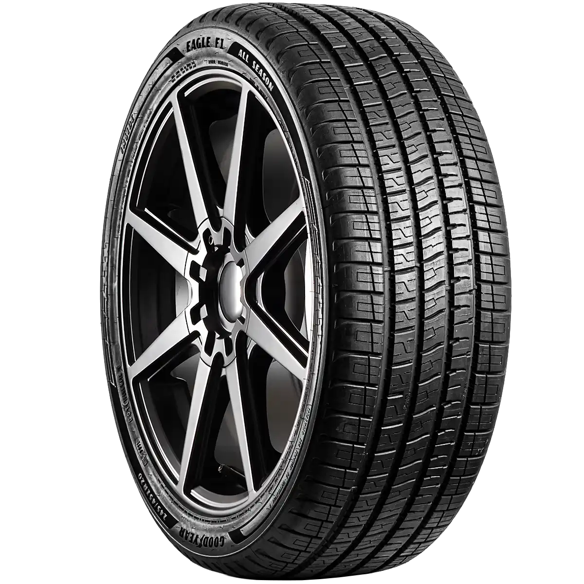 Goodyear Eagle F1 All Season 20" angled tire