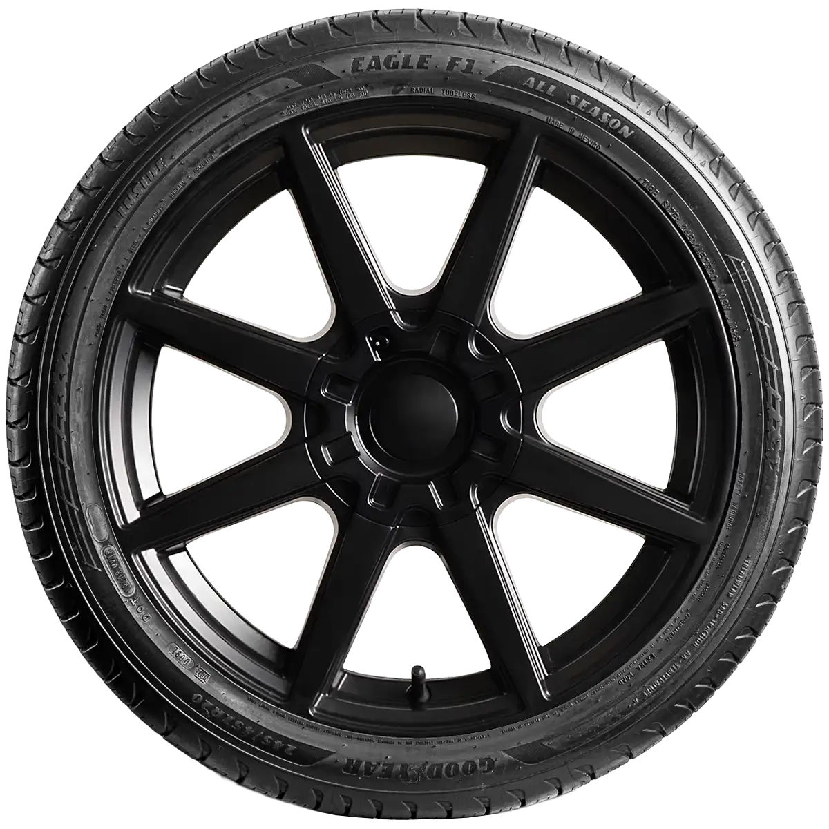 Goodyear Eagle F1 All Season 20" side tire