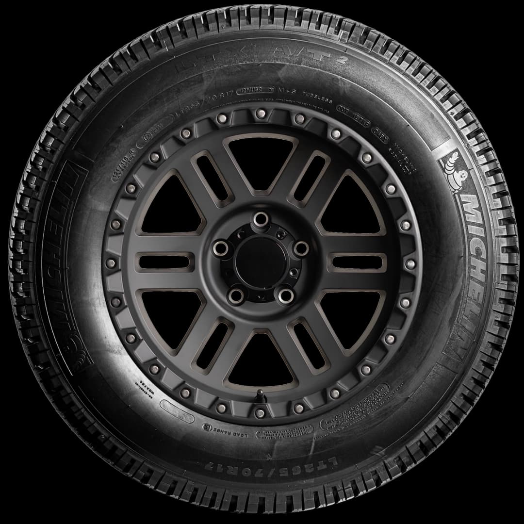 Michelin LTX A/T2 17" side tire
