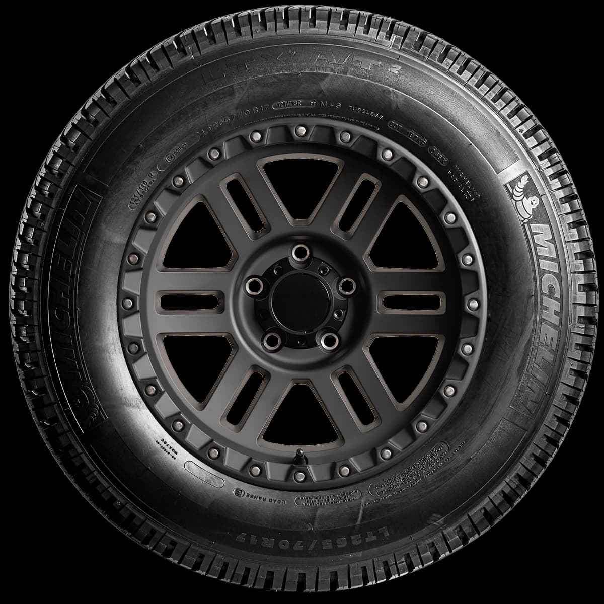 Michelin LTX A/T2 17" side tire