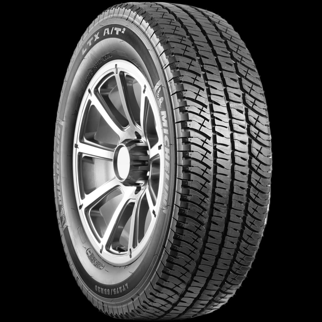 Michelin LTX A/T2 20" angled tire