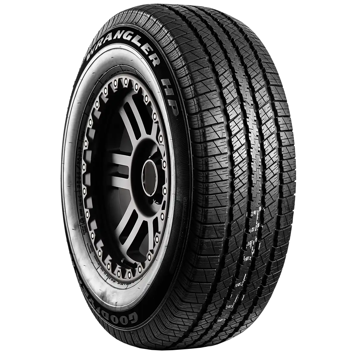 Goodyear Wrangler HP 17" angled tire