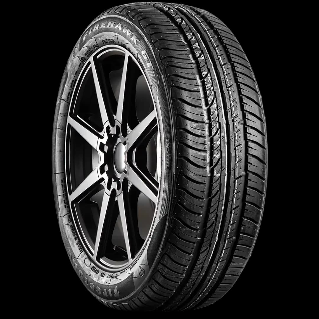 Firestone Firehawk GT 17" angled tire