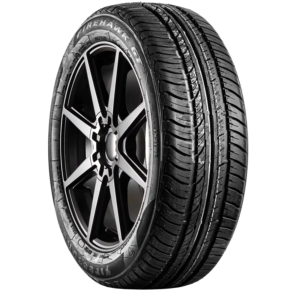 Firestone Firehawk GT 17" angled tire