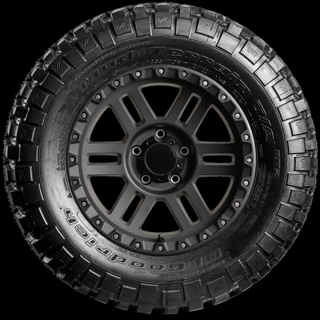 BFGoodrich Mud Terrain TA KM2 17" side tire