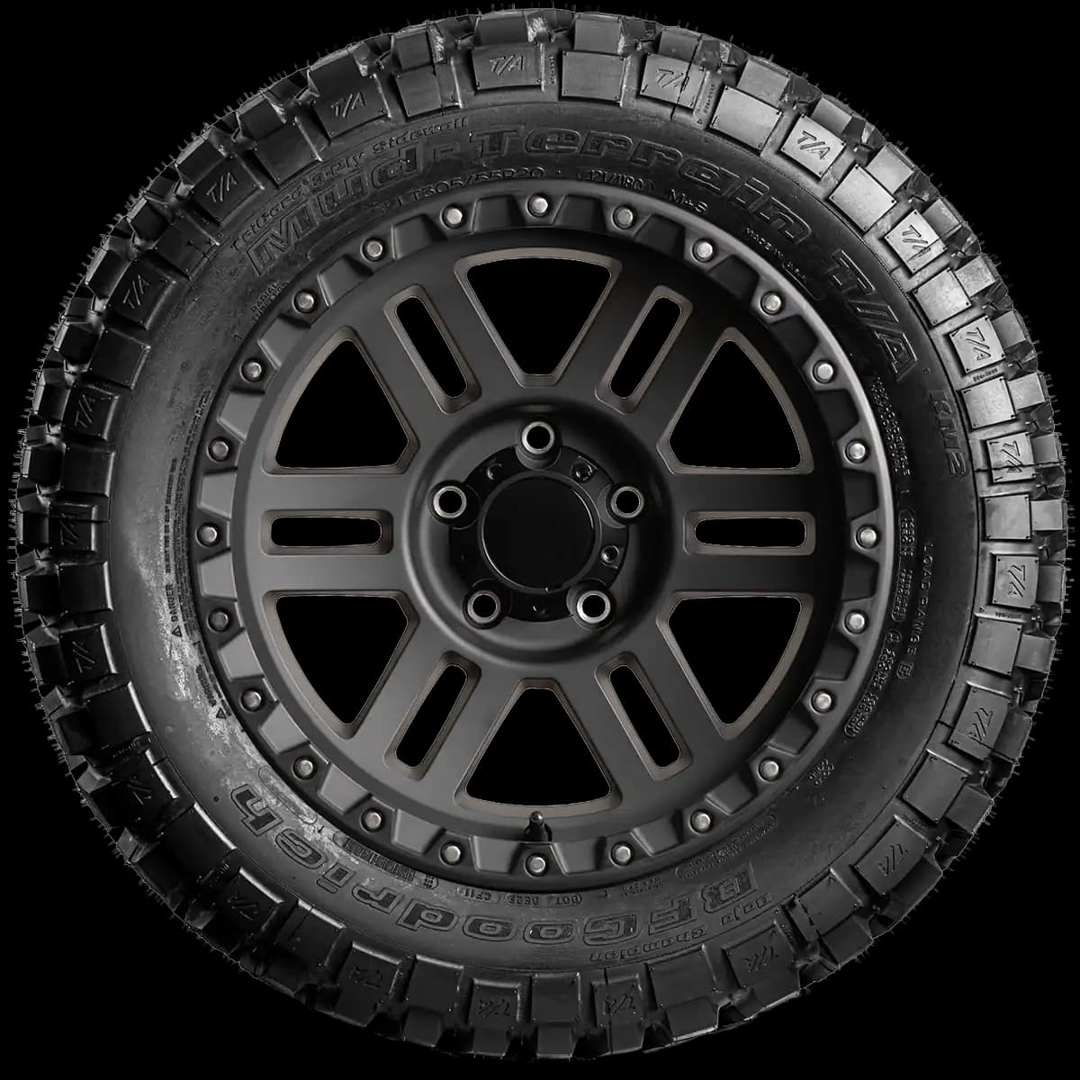 BFGoodrich Mud Terrain TA KM2 20" side tire