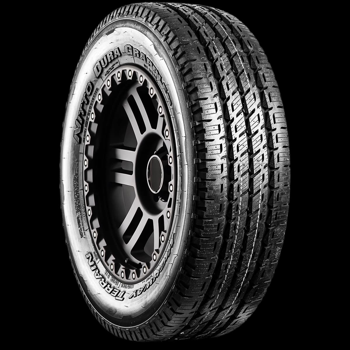 Nitto Dura Grappler 17" angled tire