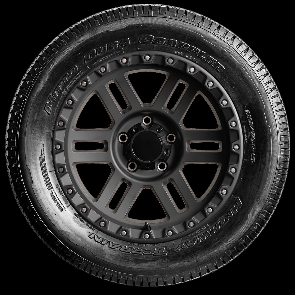 Nitto Dura Grappler 17" side tire