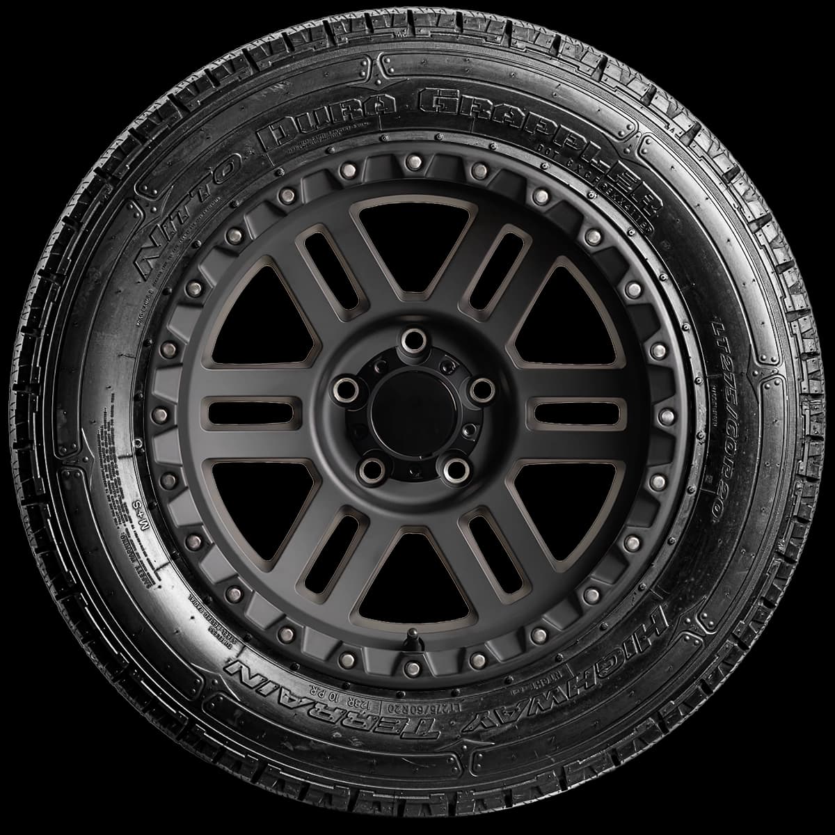 Nitto Dura Grappler 20" side tire