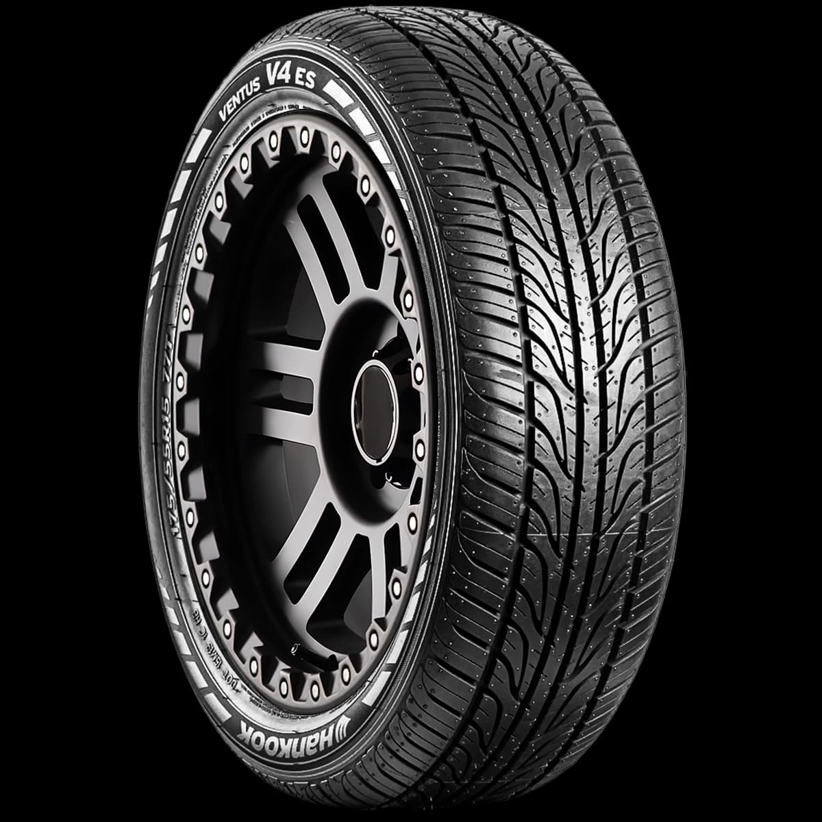 Hankook Ventus V4ES H105 17" angled tire