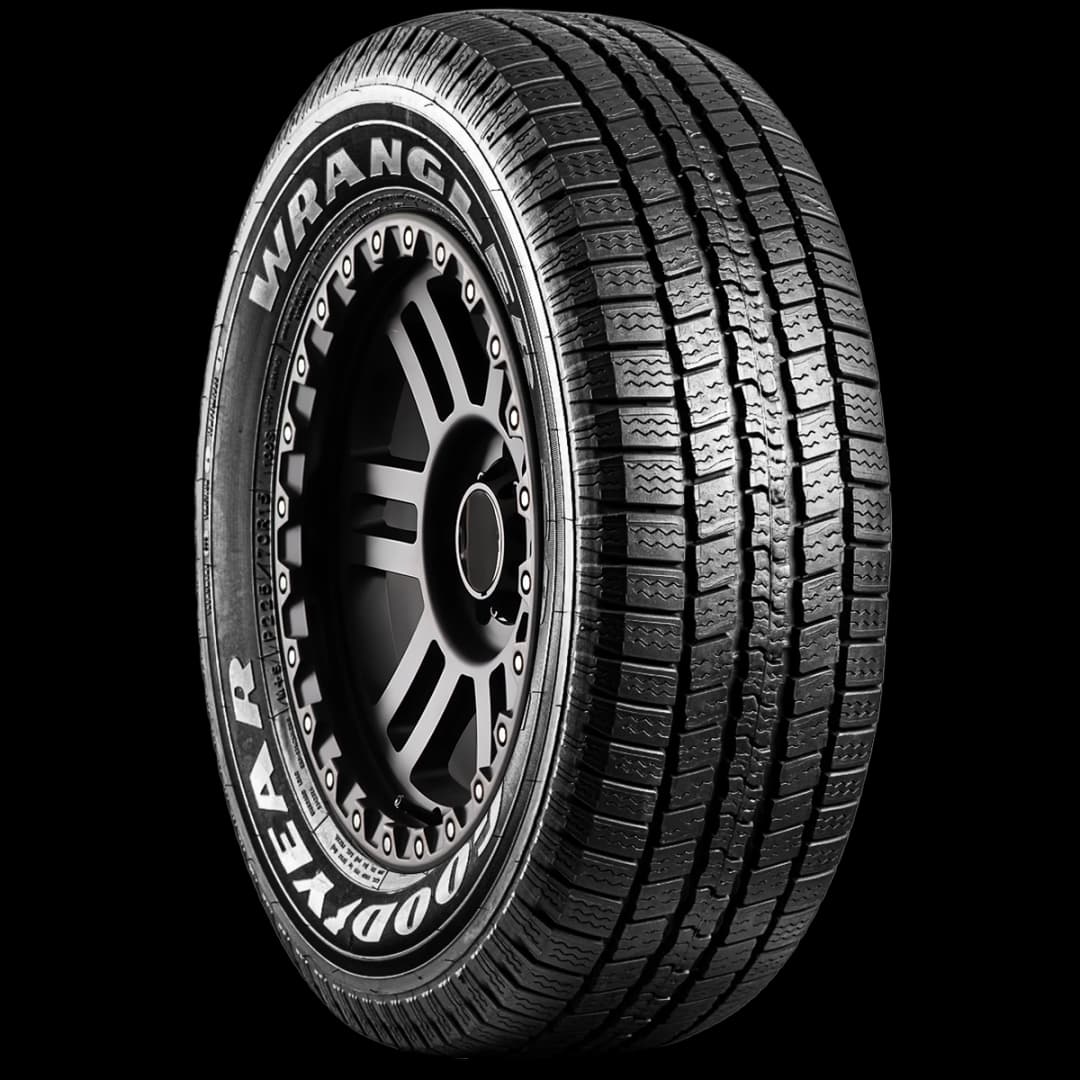 Goodyear Wrangler SR-A 17" angled tire