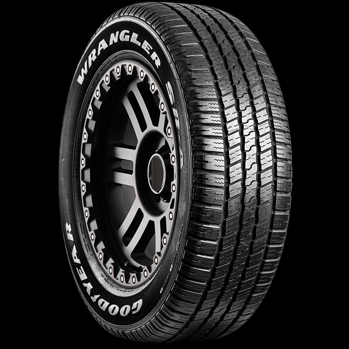 Goodyear Wrangler SR-A 20" angled tire