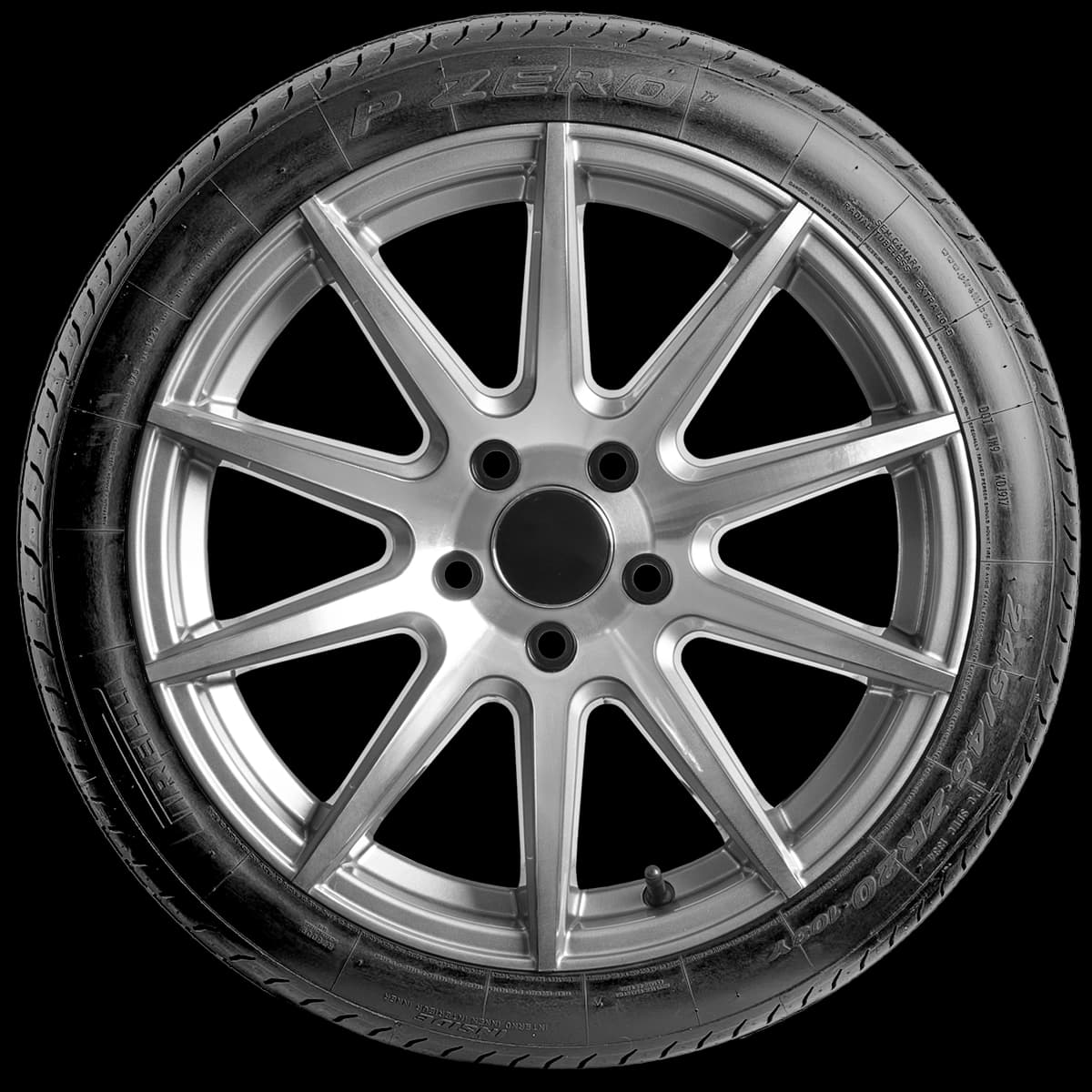 Pirelli Pzero 20" side tire
