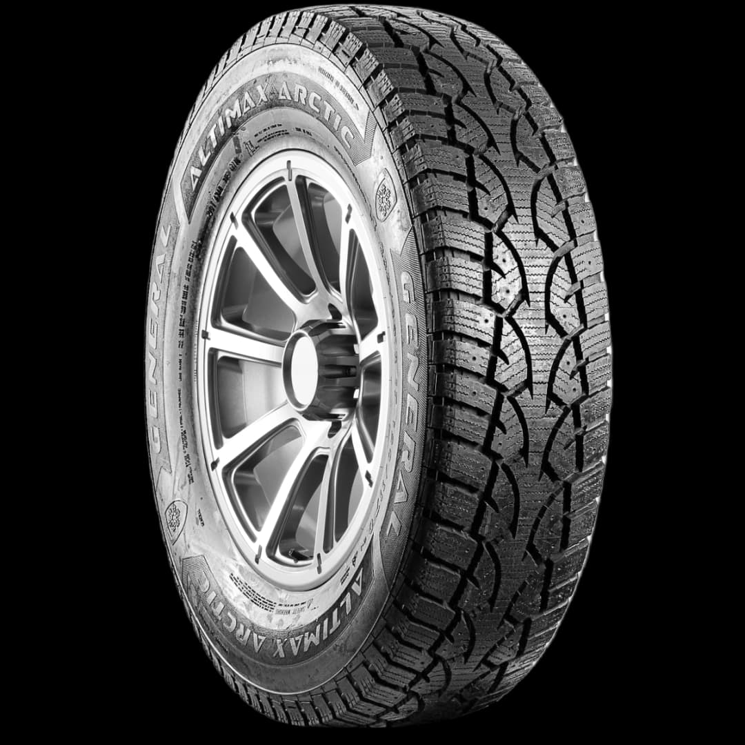 General Altimax Arctic 17" angled tire