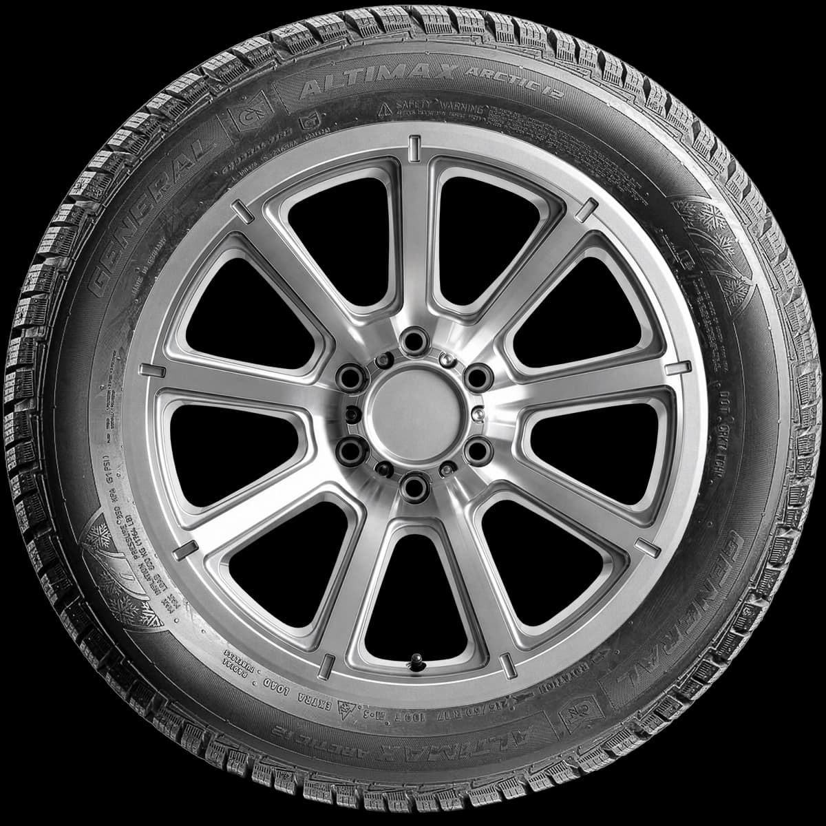 General Altimax Arctic 17" side tire
