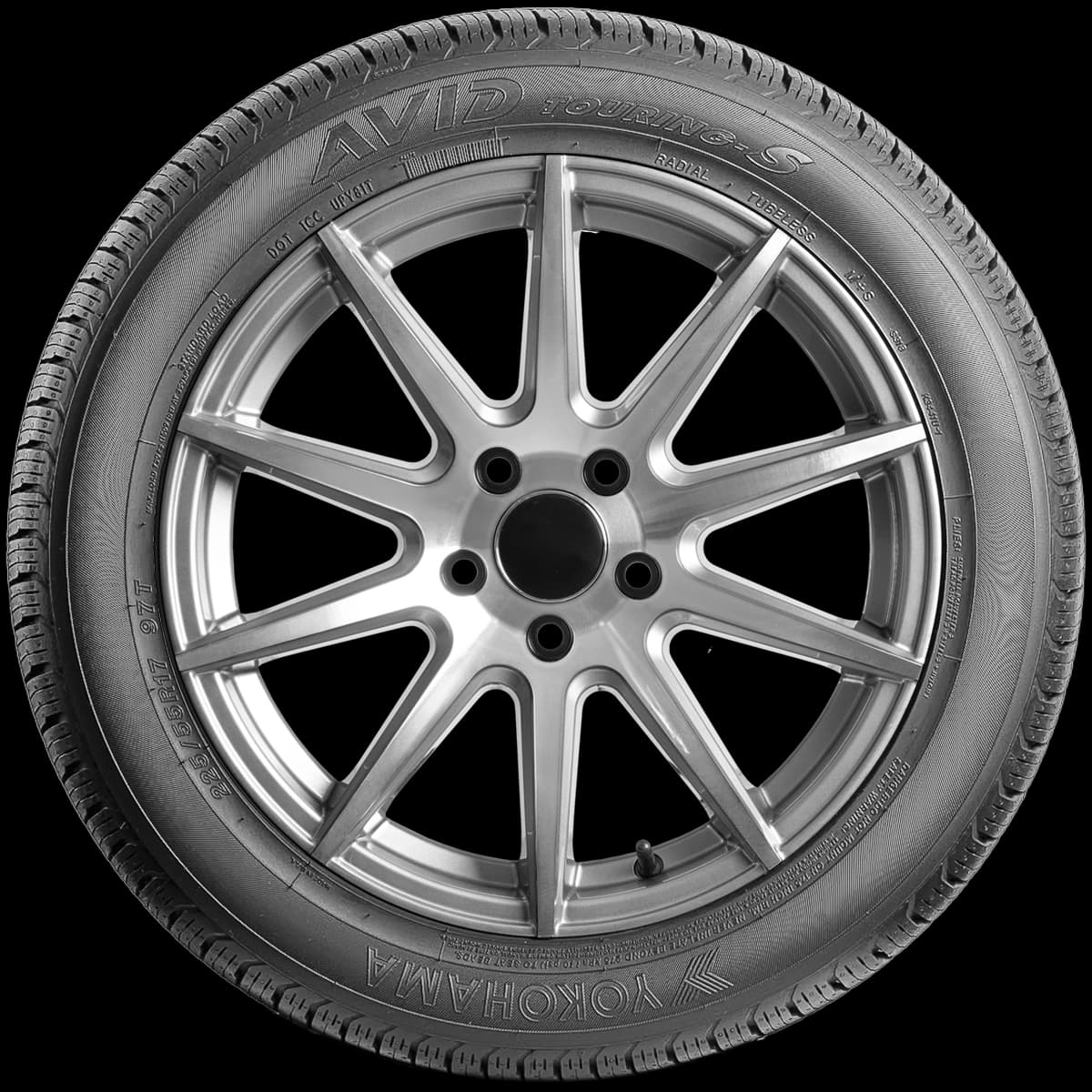 Yokohama Avid Touring S318 17" side tire