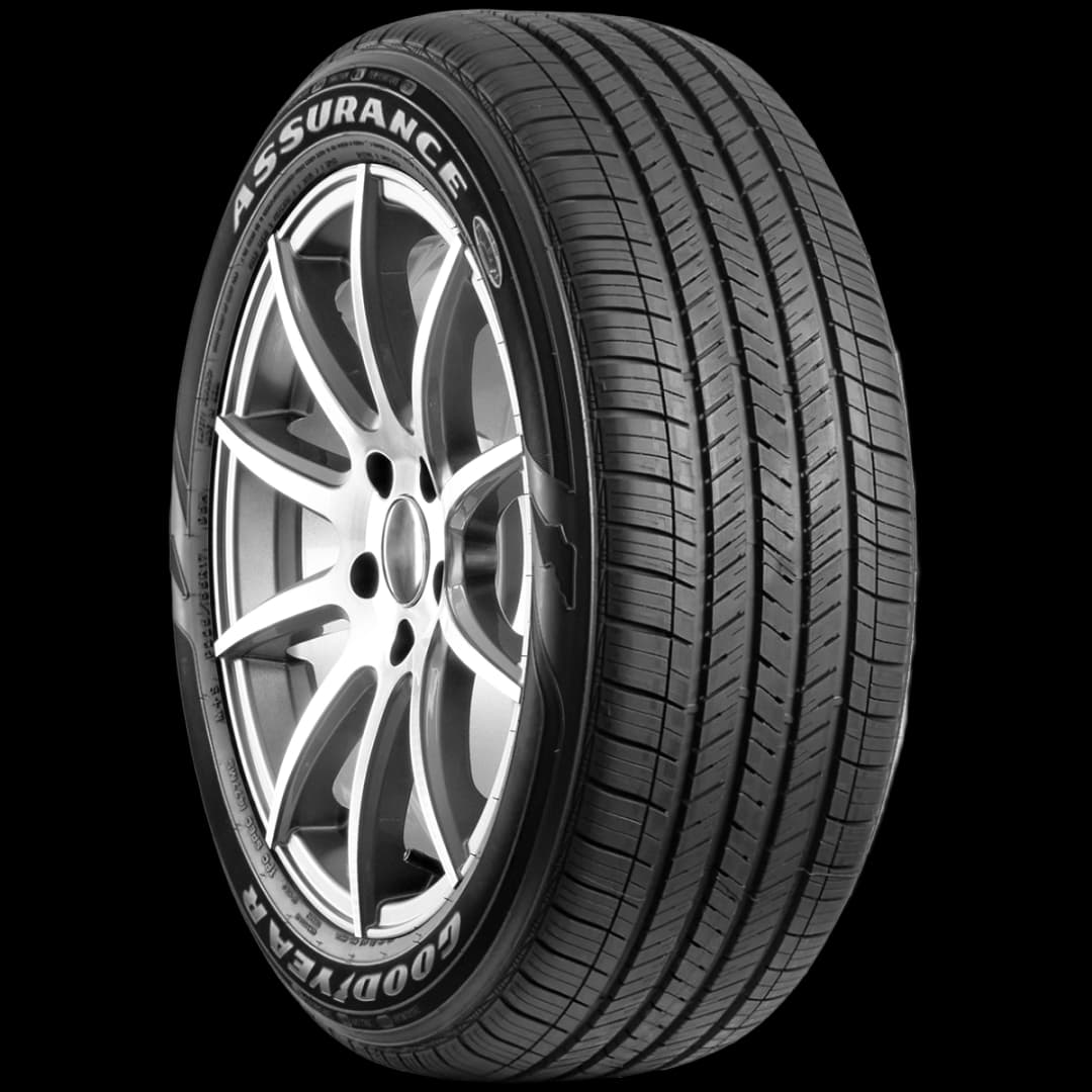 Goodyear Assurance Fuel Max 17" angled tire