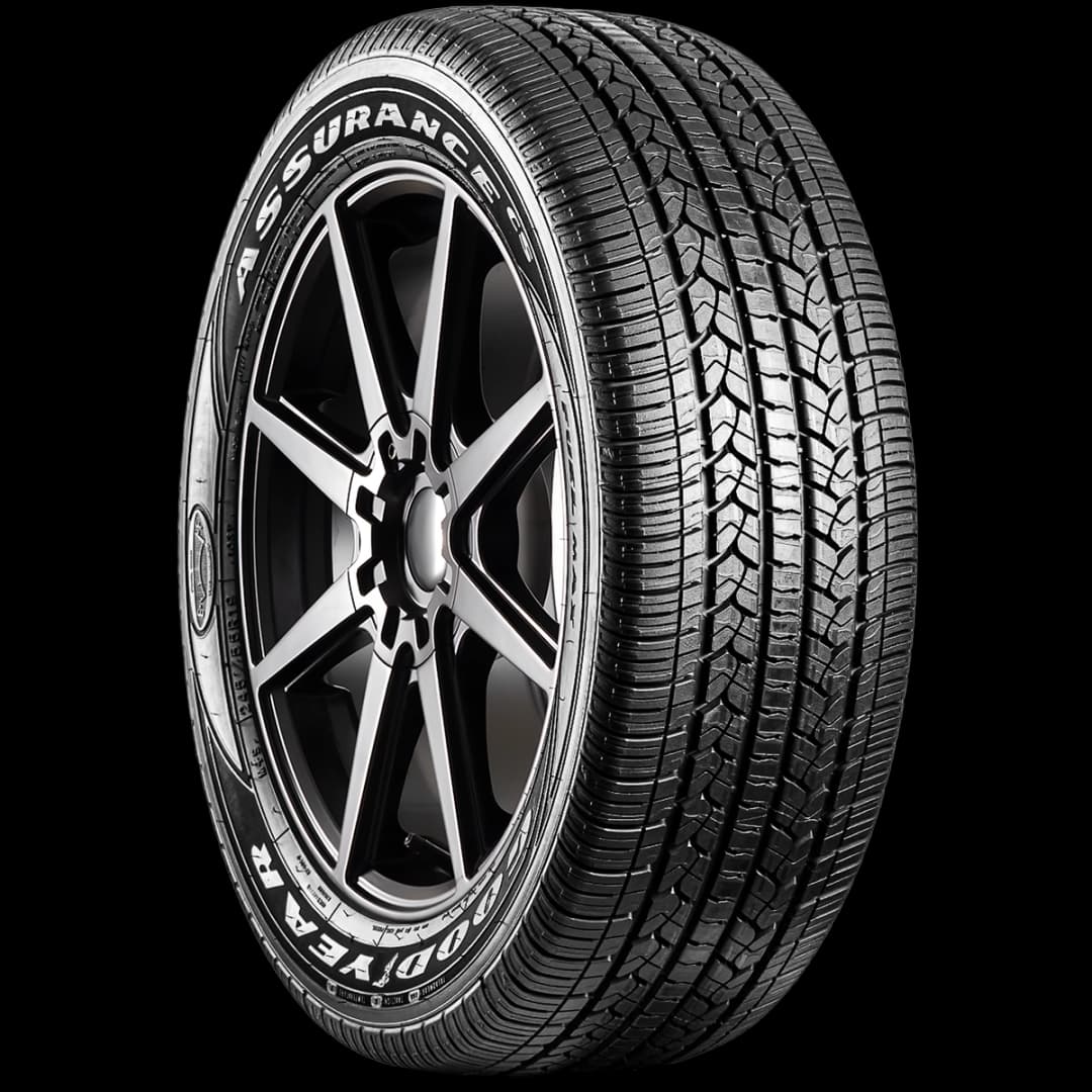 Goodyear Assurance Fuel Max 20" angled tire