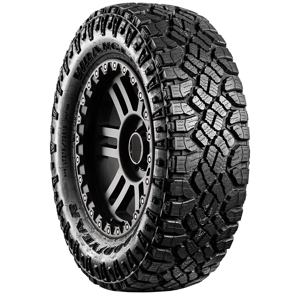 Goodyear Wrangler Duratrac 17" angled tire