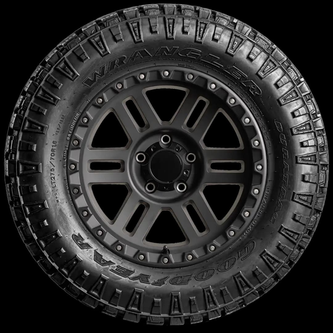 Goodyear Wrangler Duratrac 17" side tire