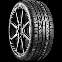 Pirelli Pzero Nero AS 17" angled tire