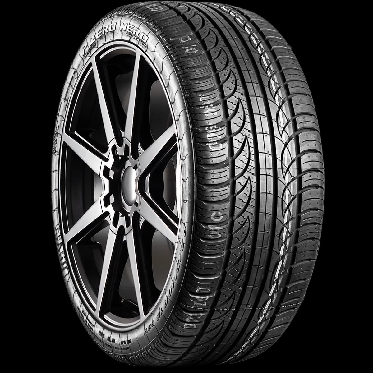 Pirelli Pzero Nero AS 17" angled tire