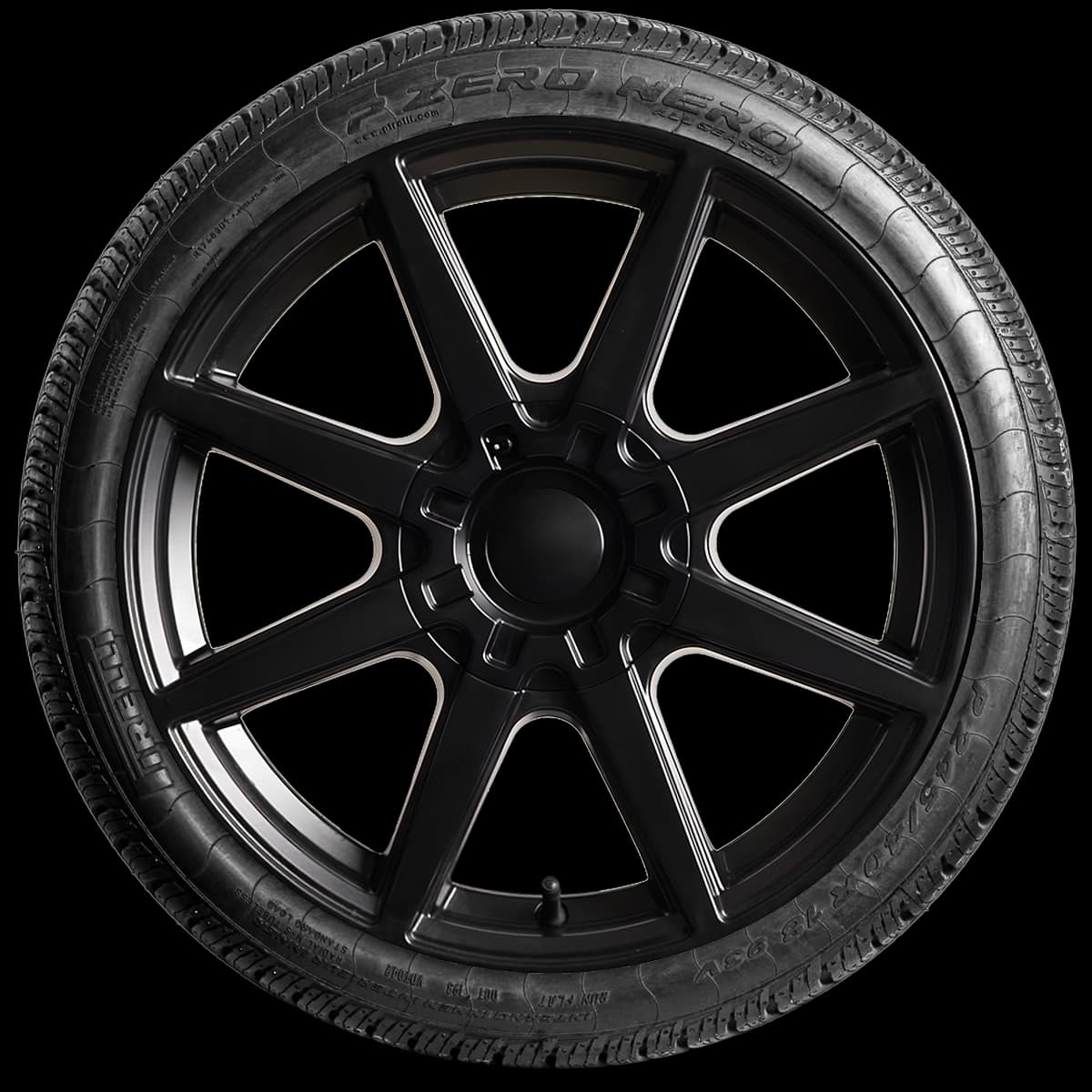 Pirelli Pzero Nero AS 17" side tire