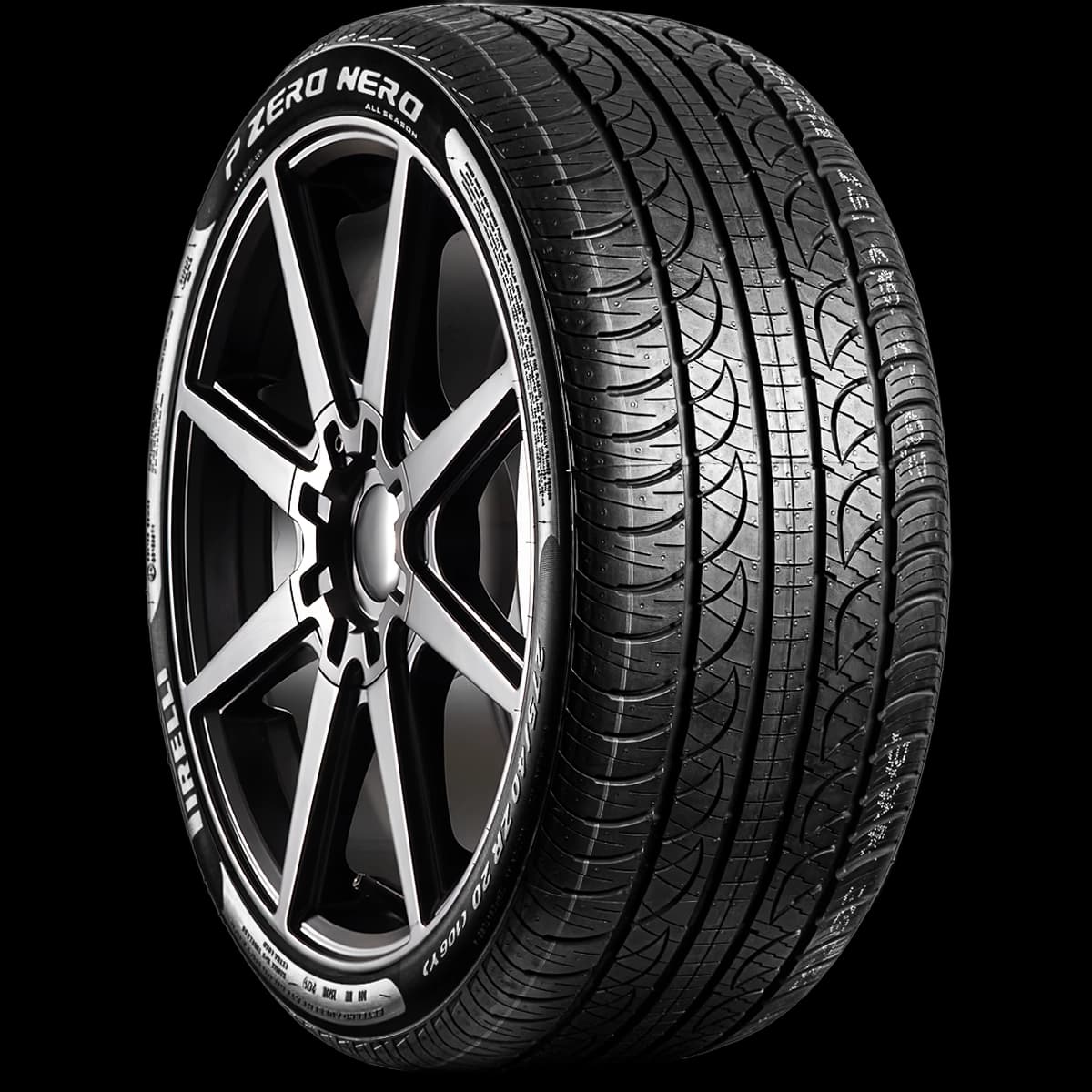 Pirelli Pzero Nero AS 20" angled tire