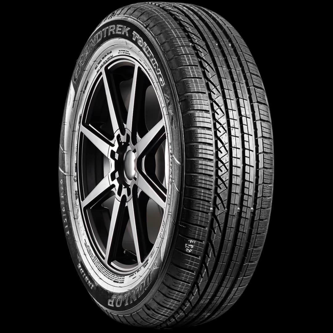 Dunlop Grandtrek Touring AS 17" angled tire